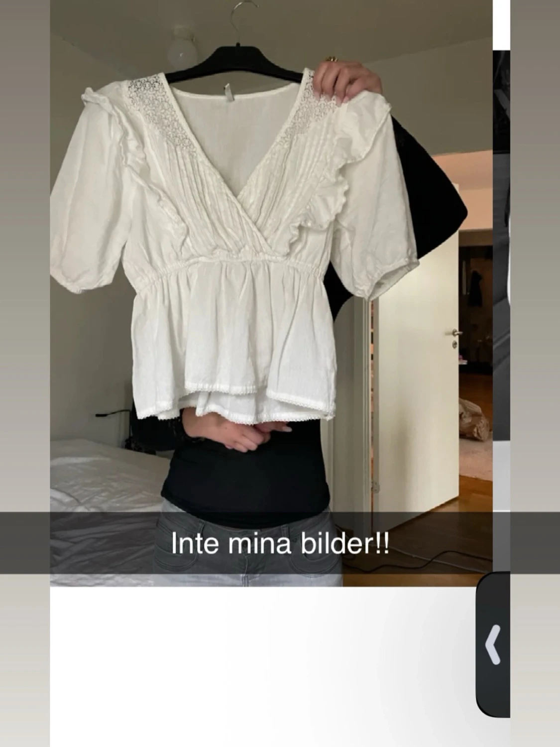 Vit blus  - 2