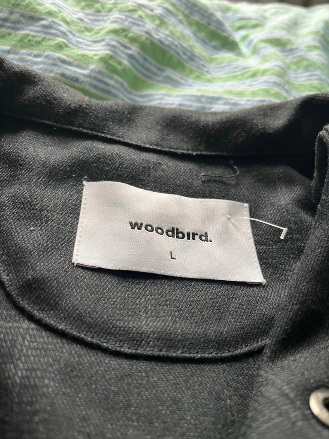 Svart overshirt från Woodbird - 1
