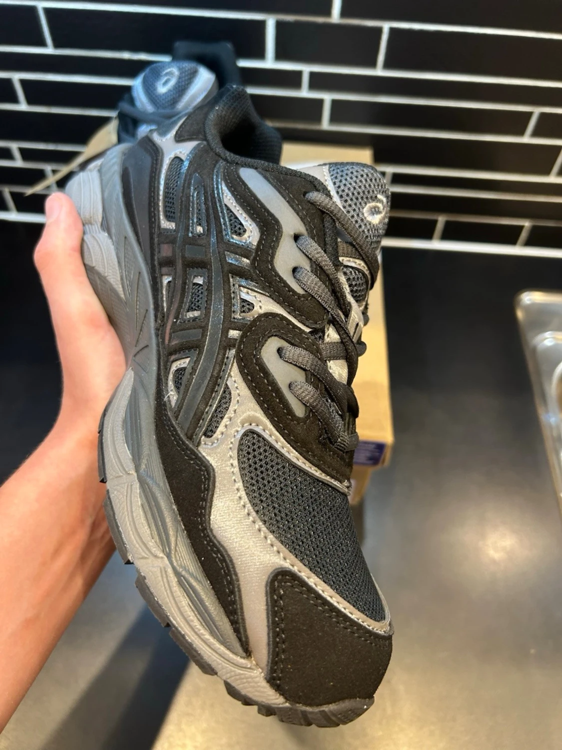 ASICS GEL-NYC – Svart/Grå  - 6