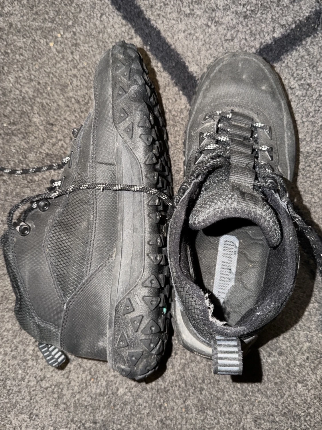 Svarta kängor från Timberland