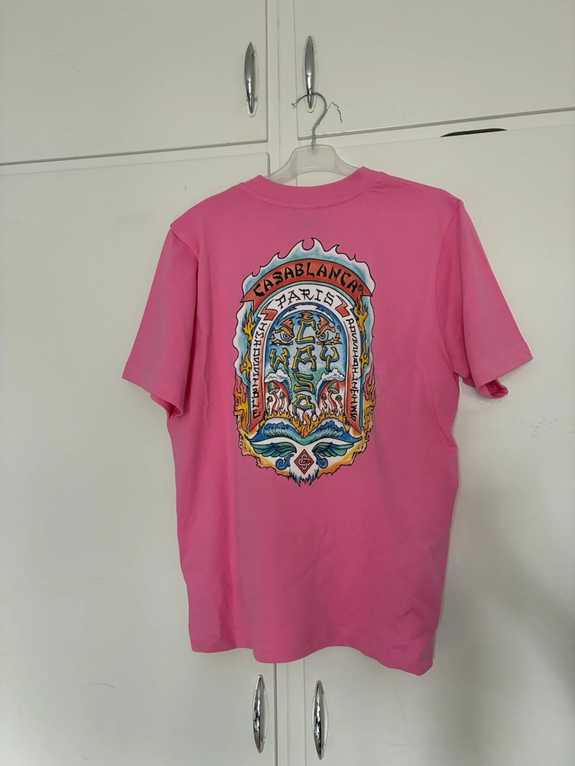 Stylish Rosa t-shirt från Casablanca ÄKTA!! - 1