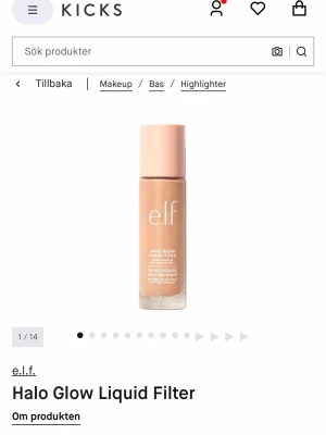 Elf Halo Glow  - Säljer denna elf foundation i färgen 3 medium/light då jag råkade köpa fel färg. Bara testad.