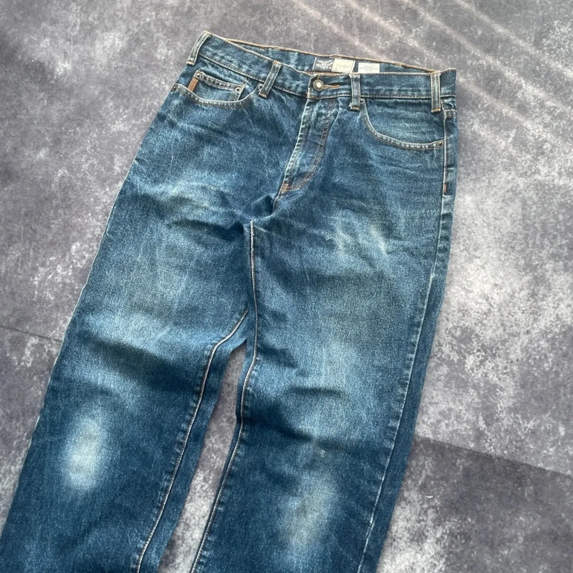 Montana Hamburg blå vintagejeans för herrar i storlek W31 L34 - 2