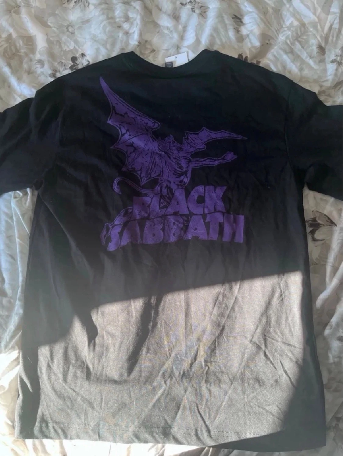 Svart Black Sabbath t-shirt - 4