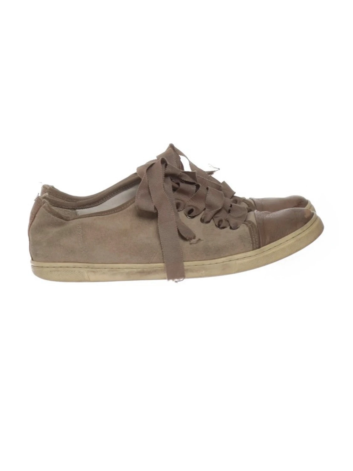 Lanvin sneakers med breda snören