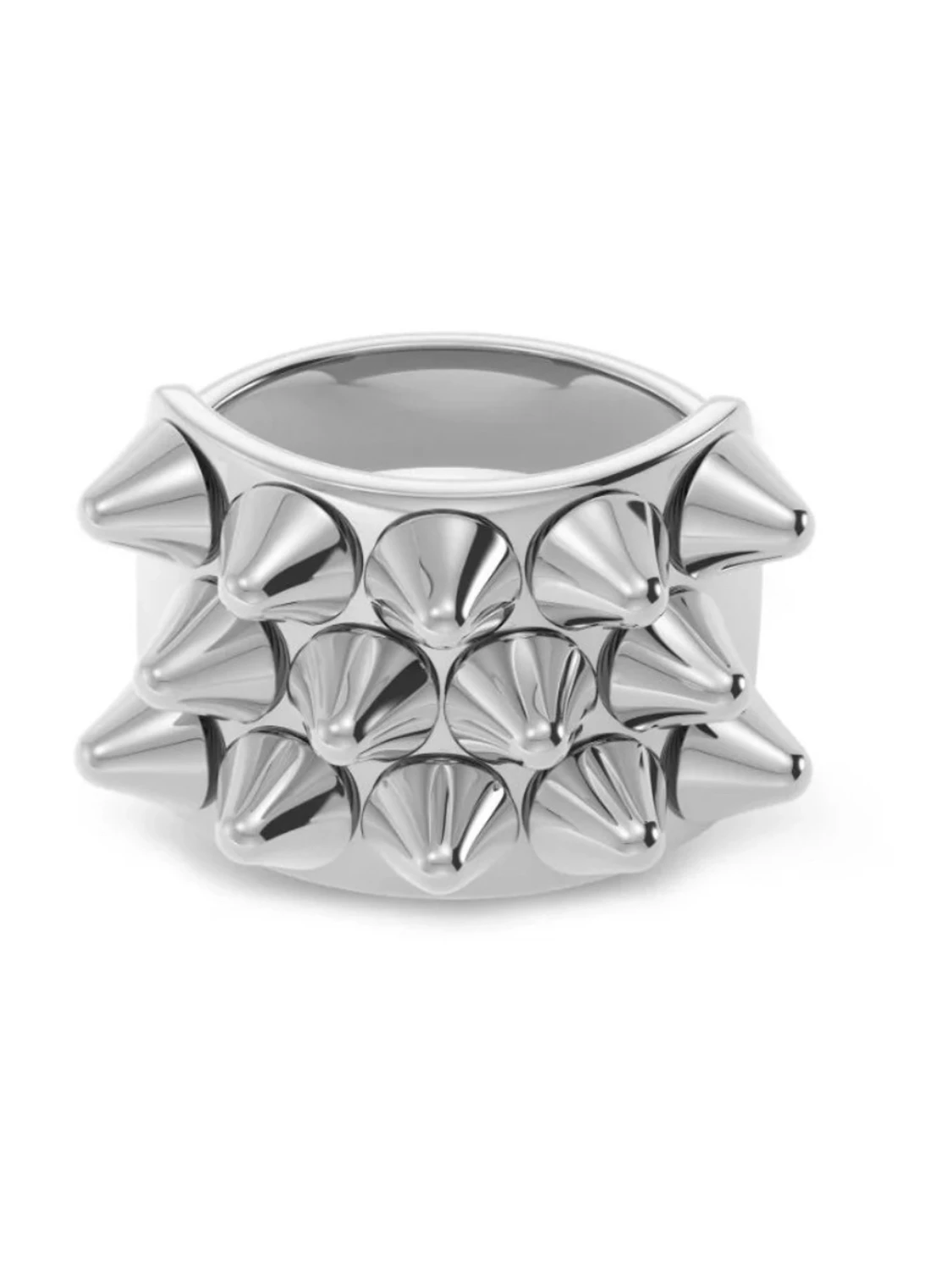 Peak ring silver