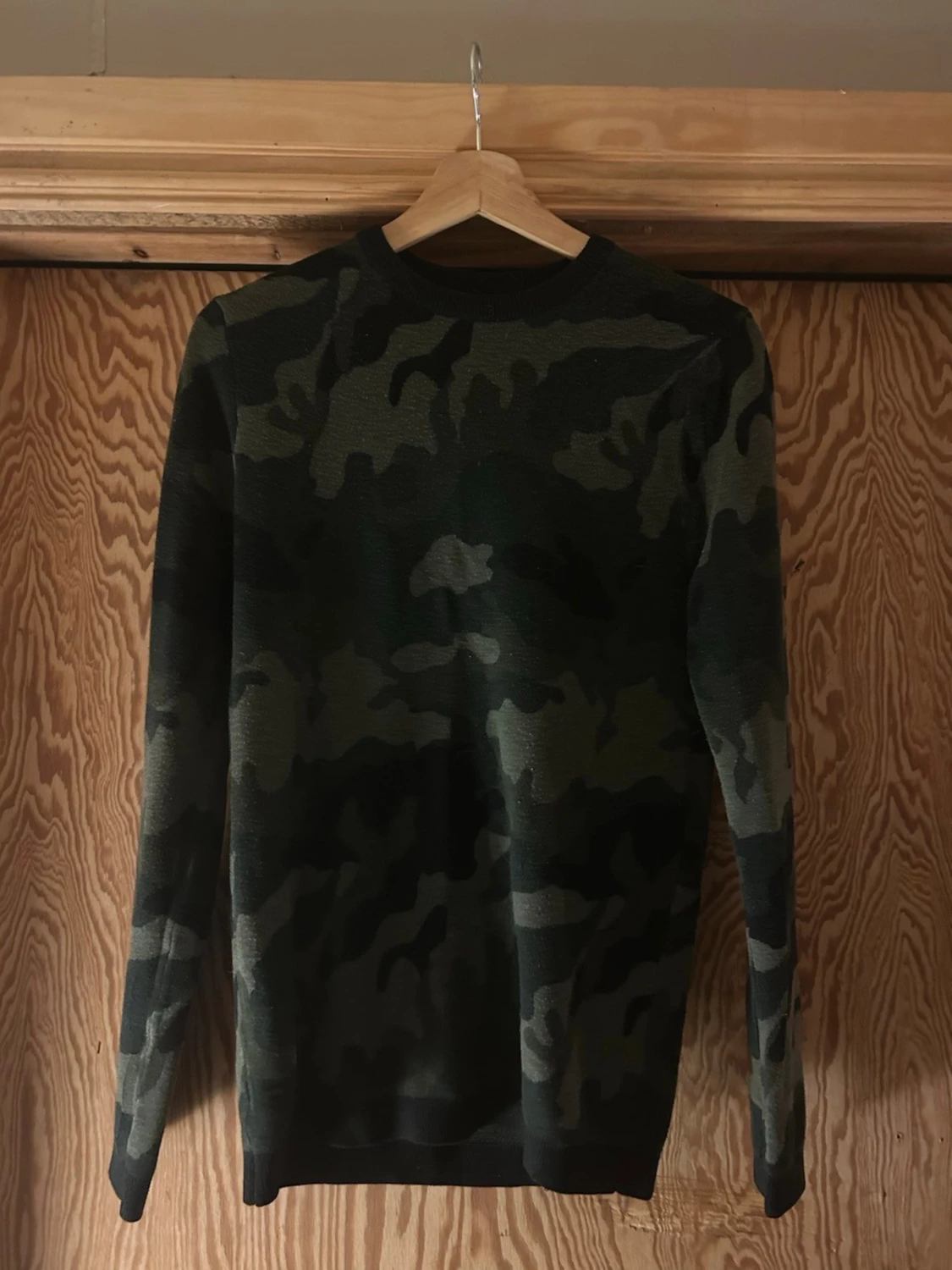 Camo stickad tröja från Zara Man
