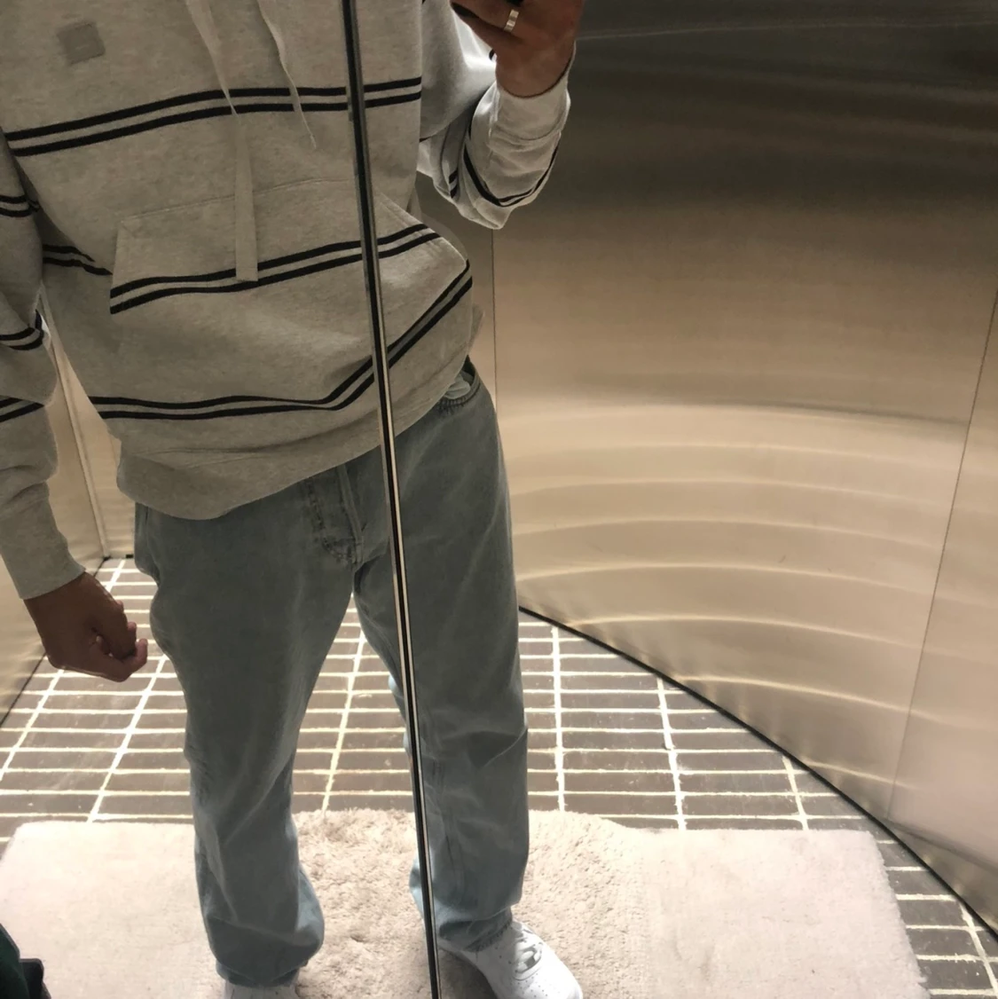 Acne Studio Grå Hoodie