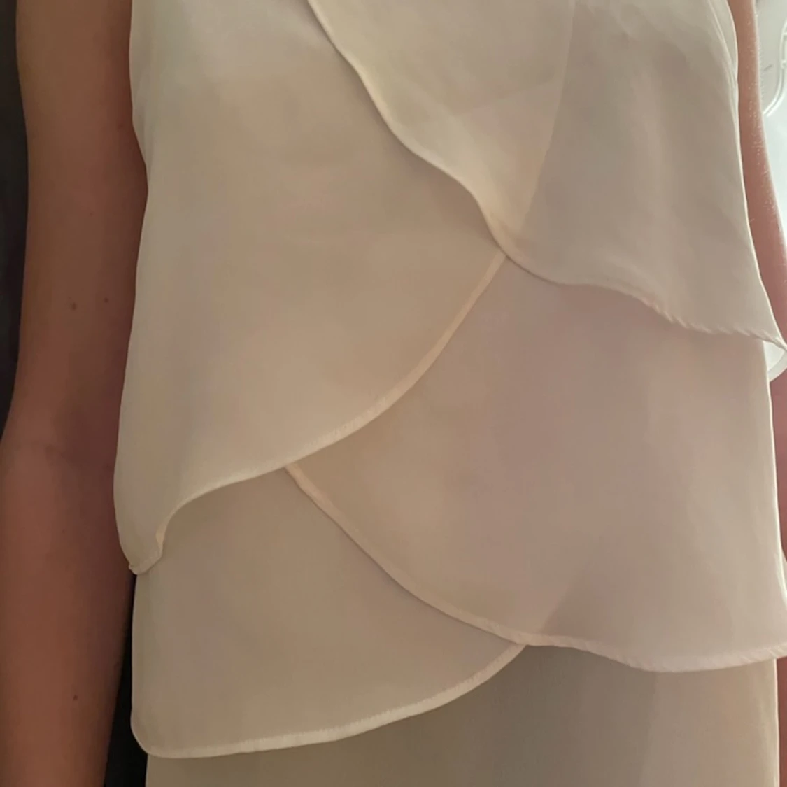 Vitt linne från vero moda i storlek S