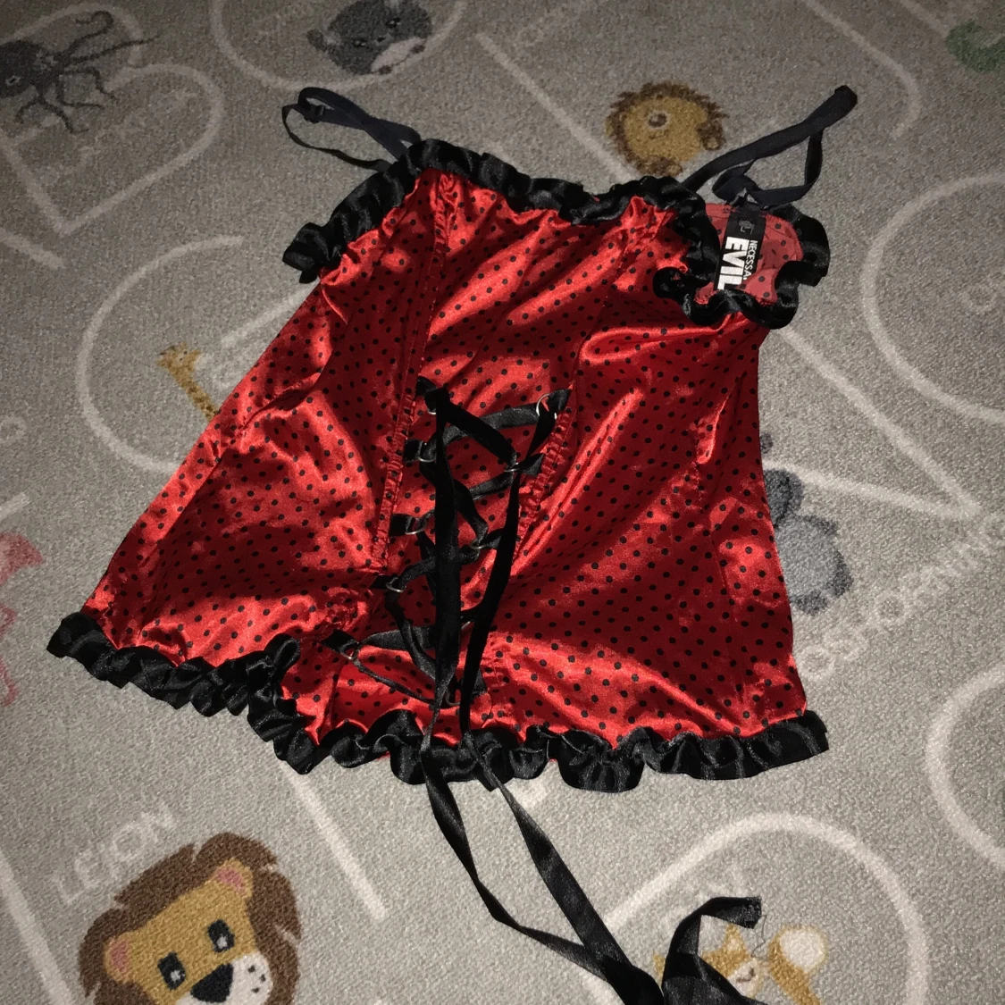 Korsettliknande topp