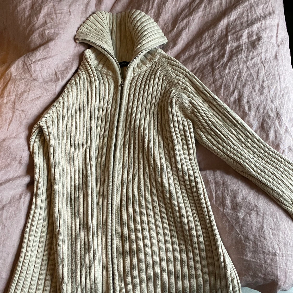 Kofta med dragkedja stl 46-48