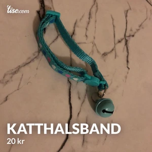 Halsband - Till katter, men kan vara till andra djur om man vill. 