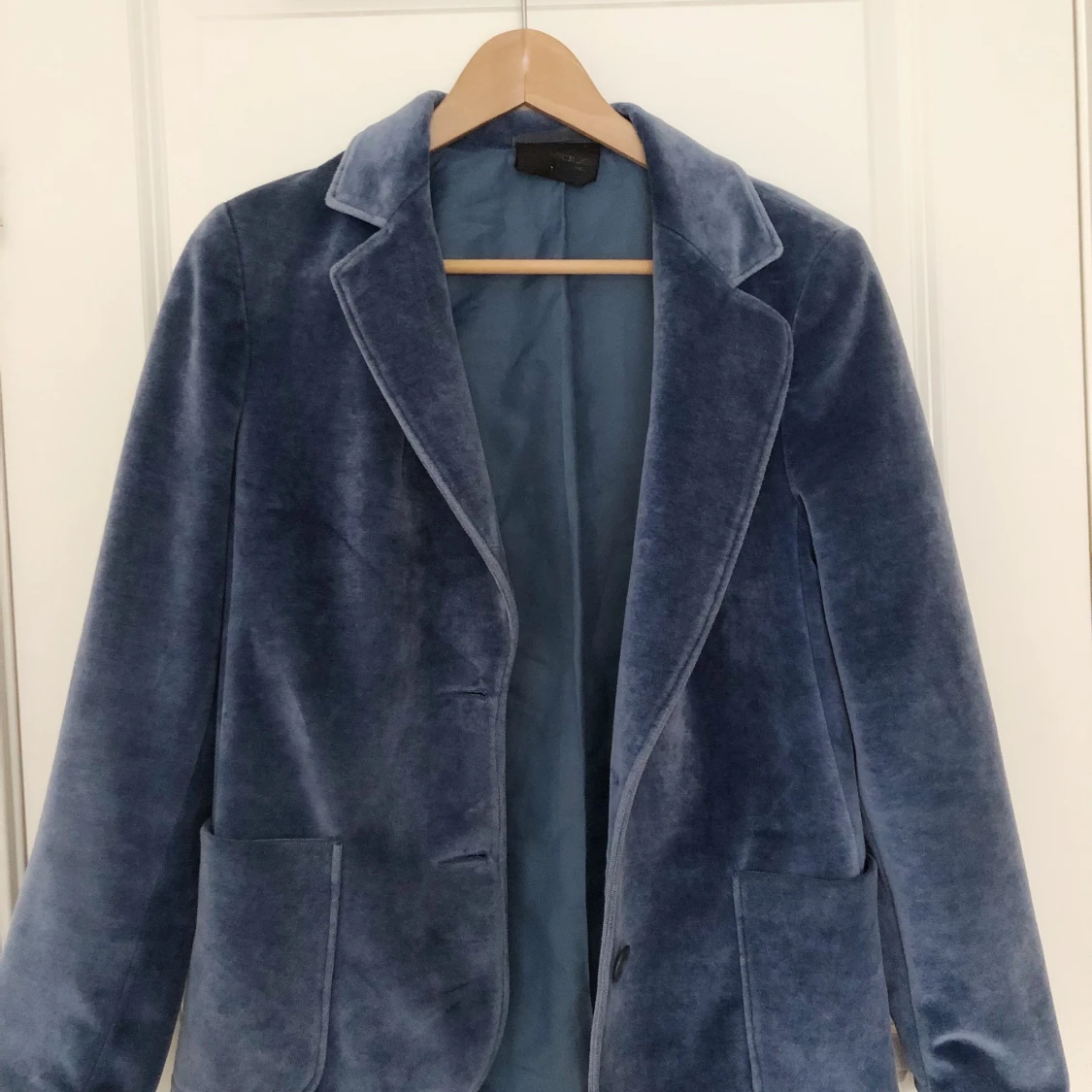 Velvet blå kavaj - 90