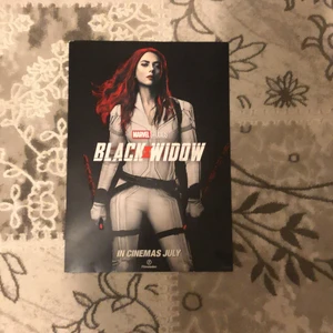 Black widow poster - Black Widow poster. Finns 5st. 30cm bredd och 42 cm höjd. 