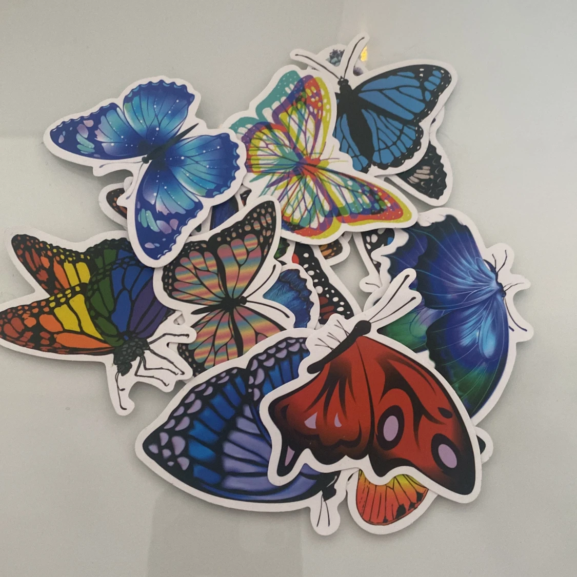 Fjärils klistermärken  - 90