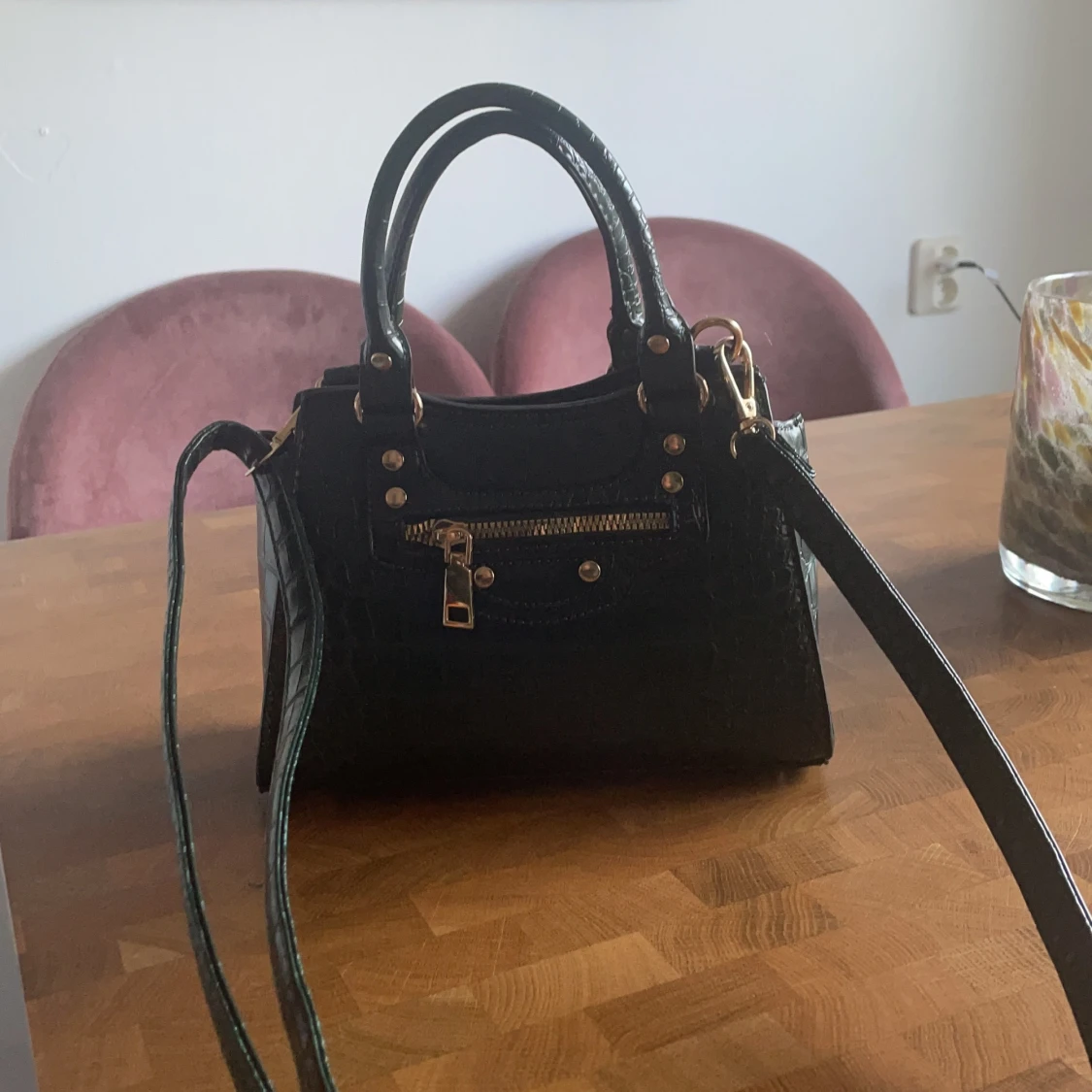 Grön liten väska - 90