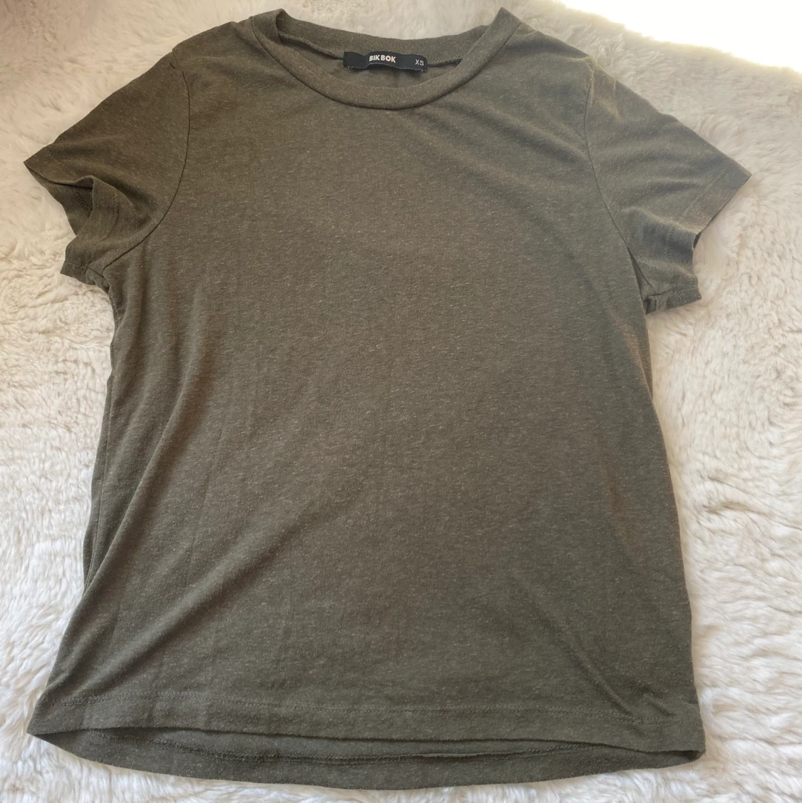 Grön, t-shirt, Bik bok - 90