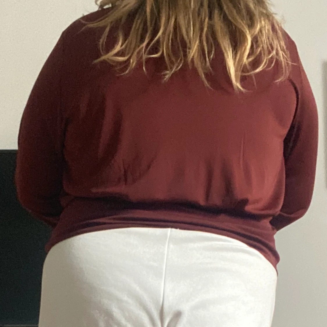 Vinröd Festblus storlek XL - 91