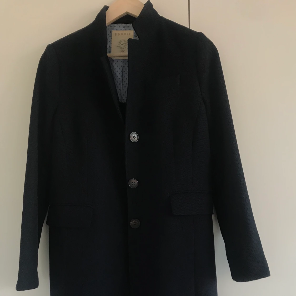 Mörkblå vårkappa - 90