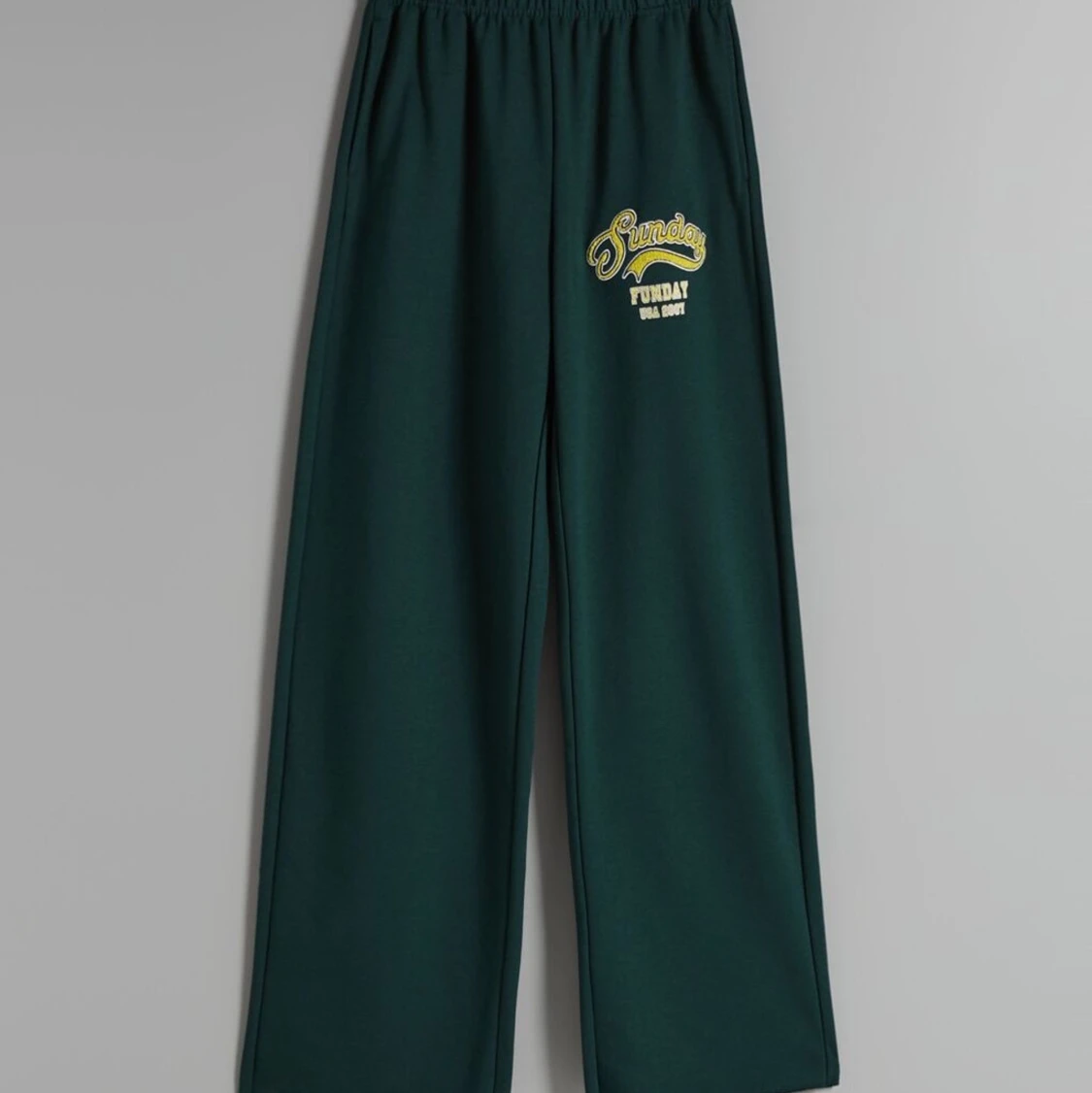 Baggy gröna byxor - 91