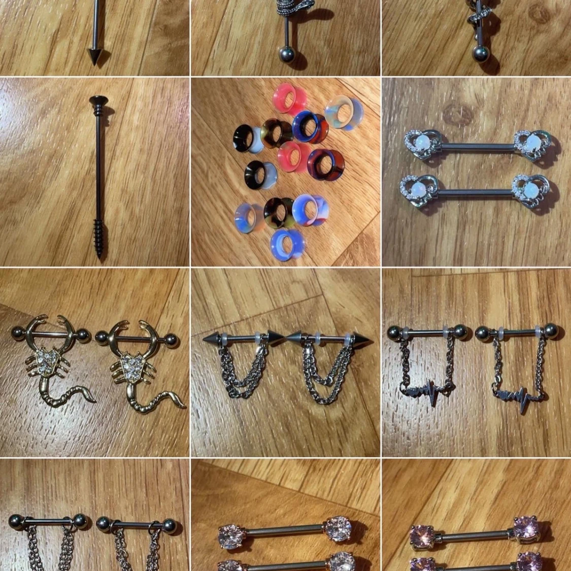 Super fina piercingar  - 90