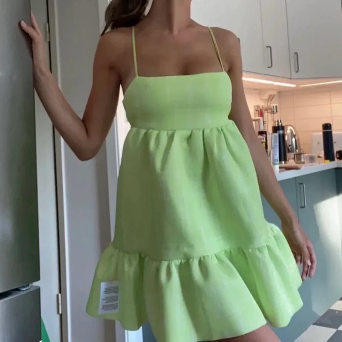 Grön klänning från Asos