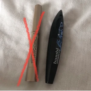 Telescopic & Bambi oversized eye mascara - Helt nya mascaror som jag fick i födelsedagspresent, men har inte fått någon användning för dem💗 TRLESCOPIC ÄR SÅLD🌸 säljer färdig för 60 kr, skriv vid frågor!!