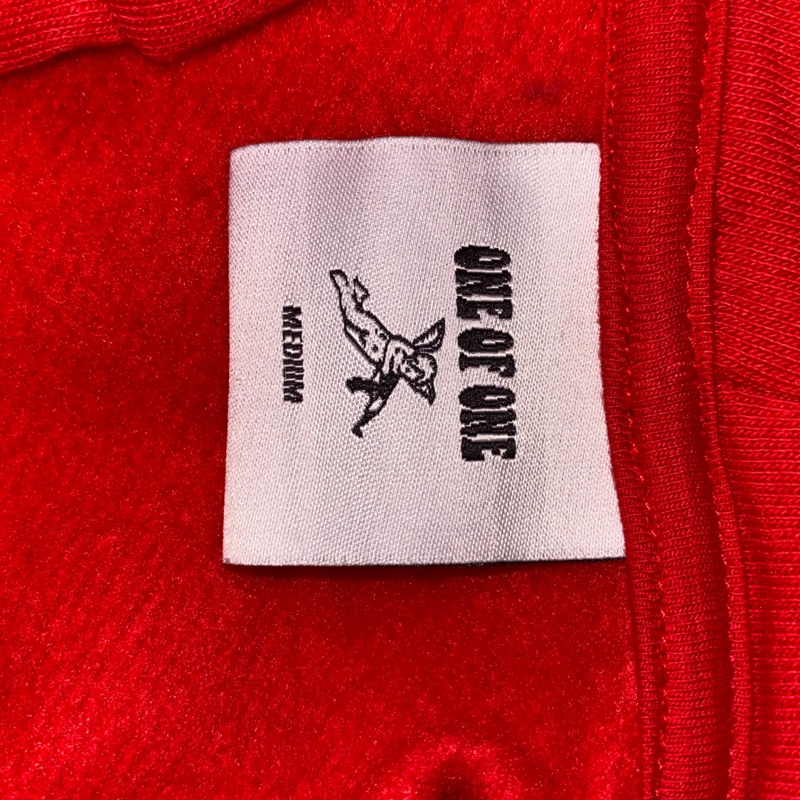 Oneofone hoodie röd M - 91