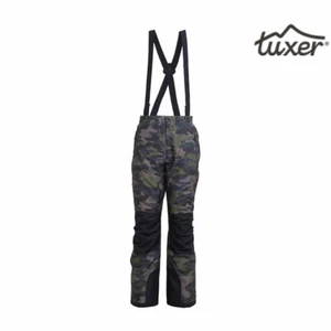 Tuxer Camo Skidbyxor Hängslen str. M - Säljer praktiskt sätt oanvända skidbyxor i 10/10 skick. Använt 1 gång och nu är dem för små, dm för mer bilder.
