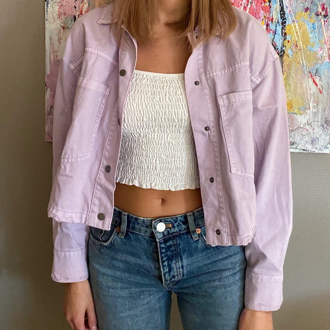 Lila jacka från Zara - 91