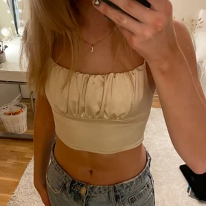 Champagne fest top  - så söt använd 2 gånger, perfekt till nyår (garderobsrensning kolla min profil) 