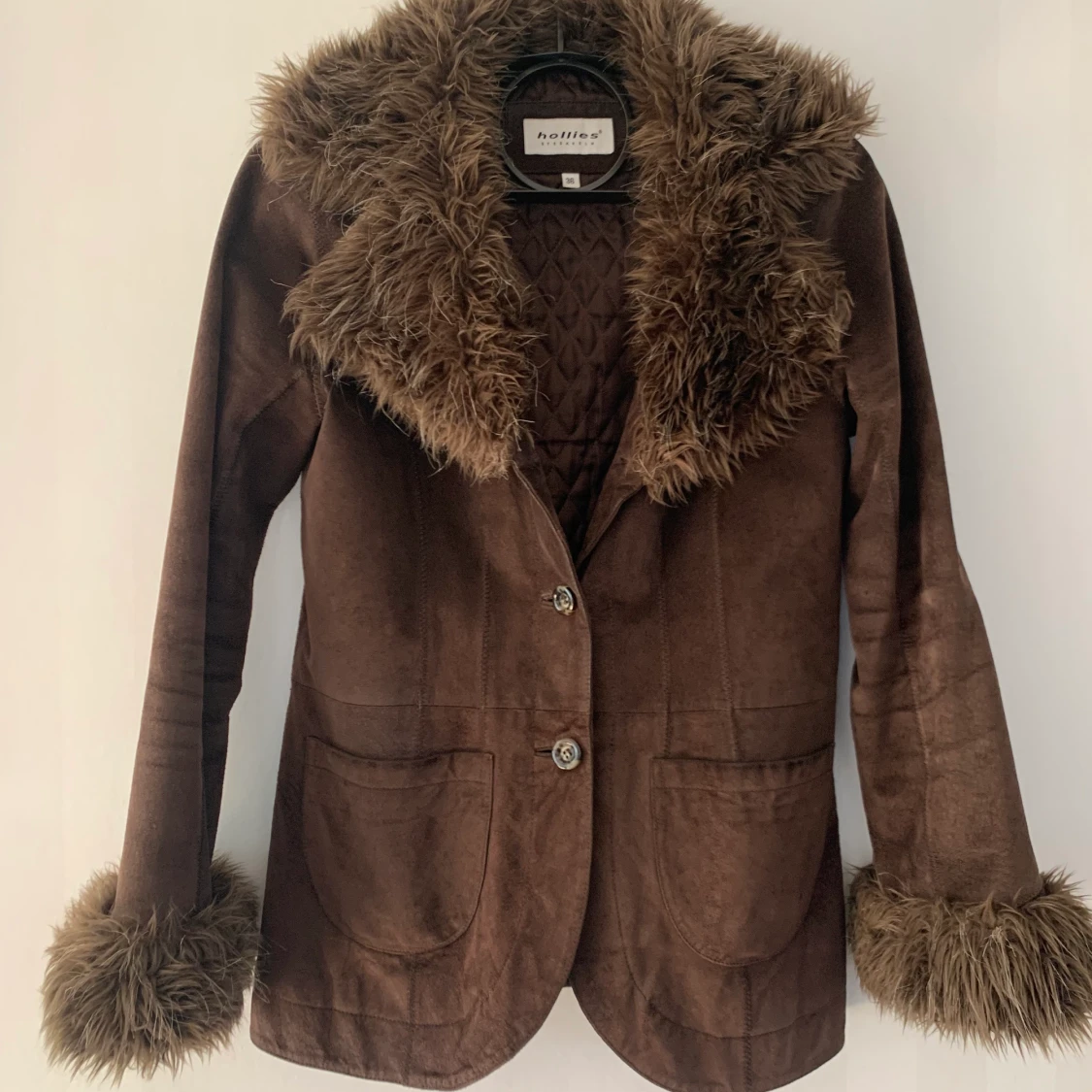 Hollies mocka kavaj stl 36