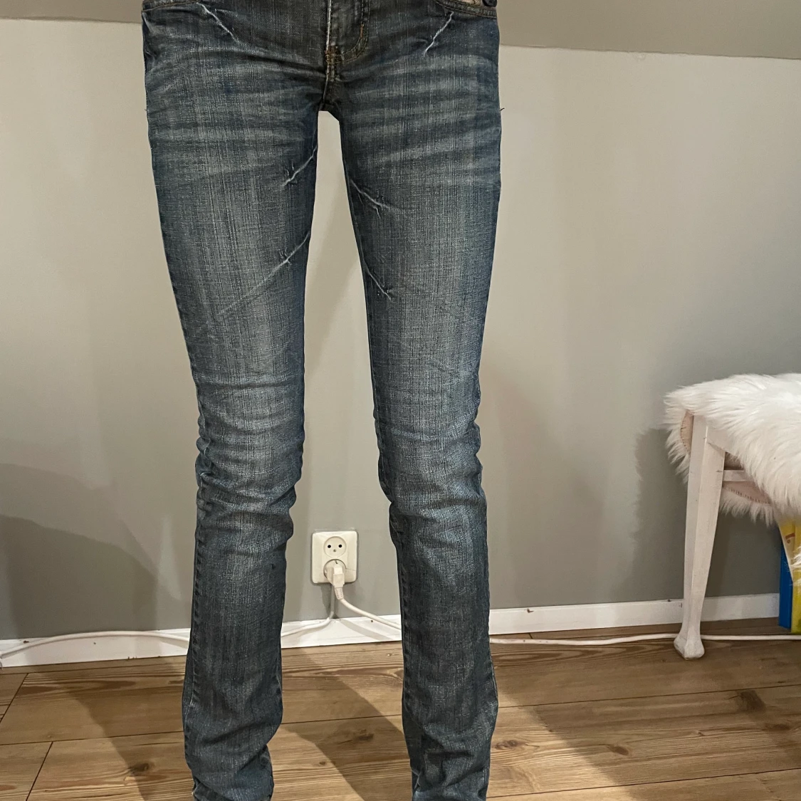 Jeans lågmidjade 
