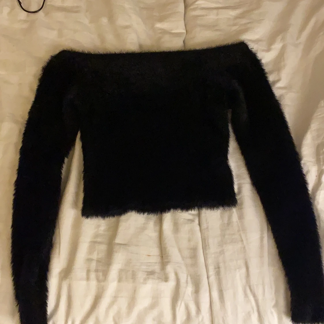 Mysig off shoulder tröja - 90