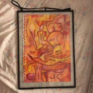 Tavla canvas poster - Intressekoll!! Skulle någon vara intresserad av en canvasmålning i ”posterformat” med detta motiv? Varje målning skulle såklart vara unik OBS!! på bilden är det vanligt A4 papper, det kommer inte postrarna att vara!