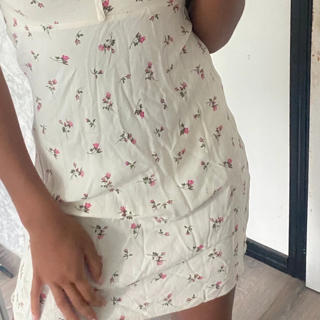 Blommig klänning  - 90