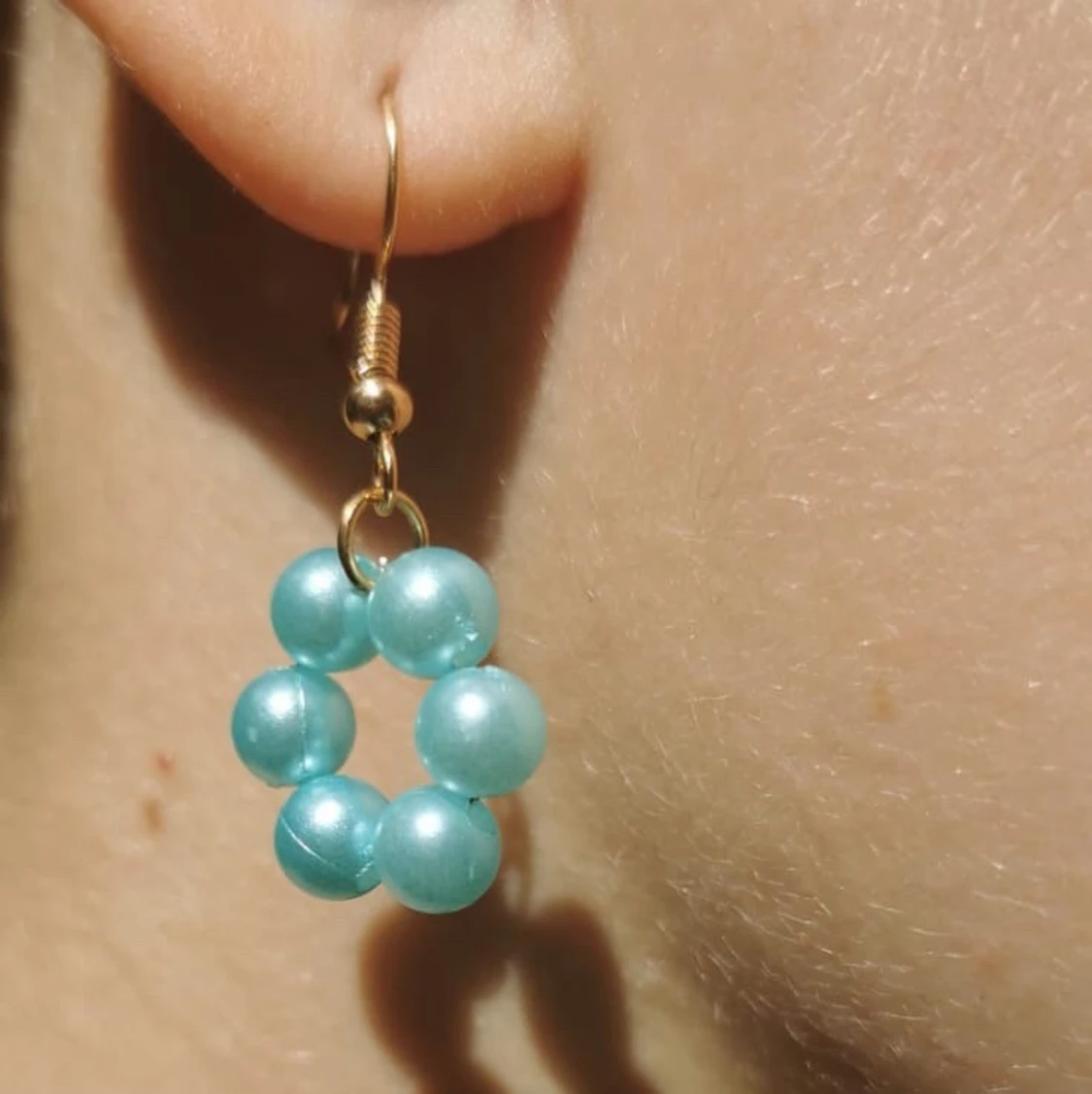 Handgjort Pearl Earrings - 91