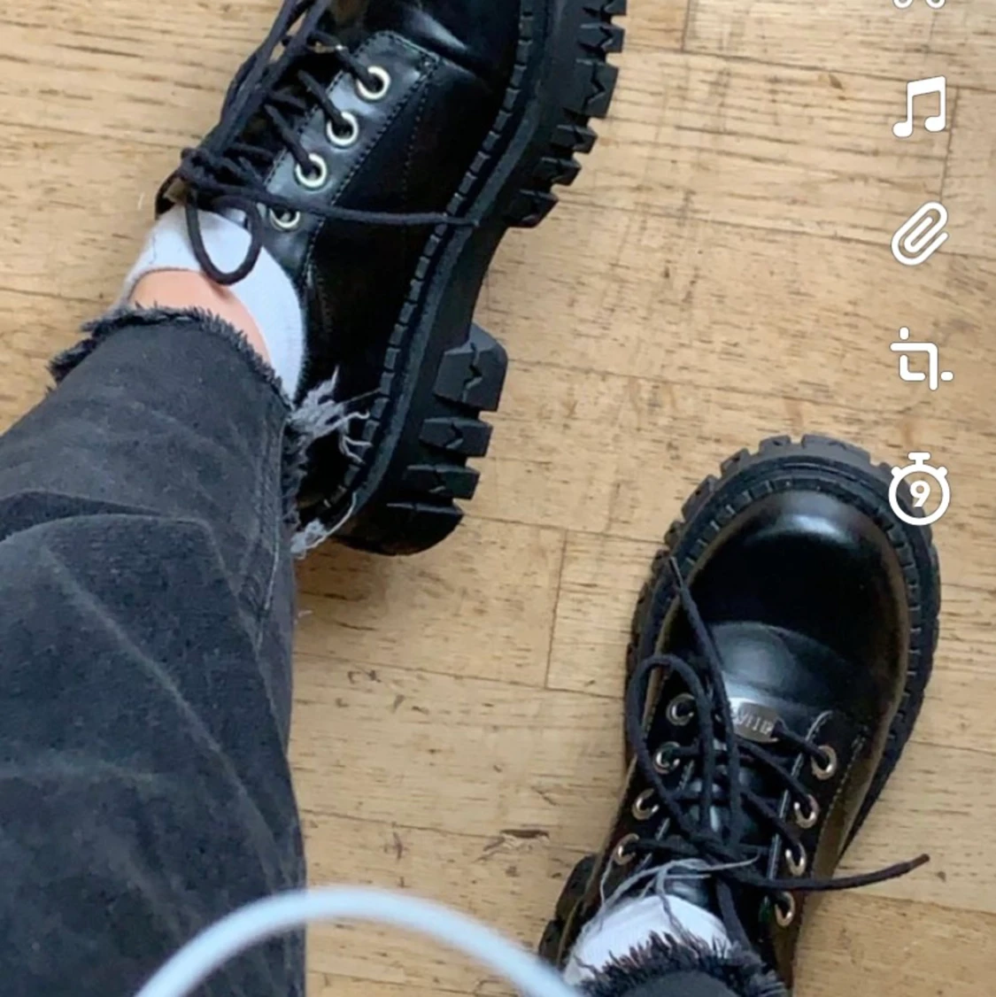 Delilas platform skor/ boots - 90