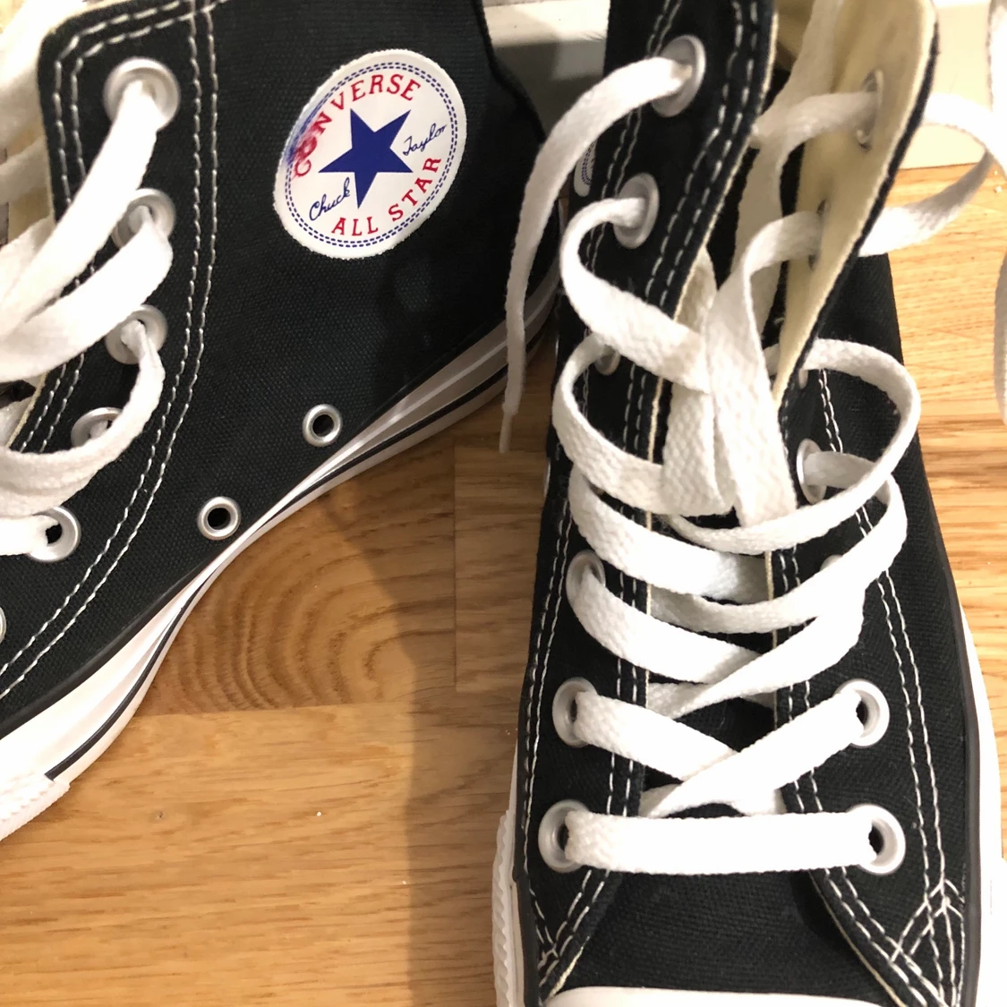 Svarta Converse - 90