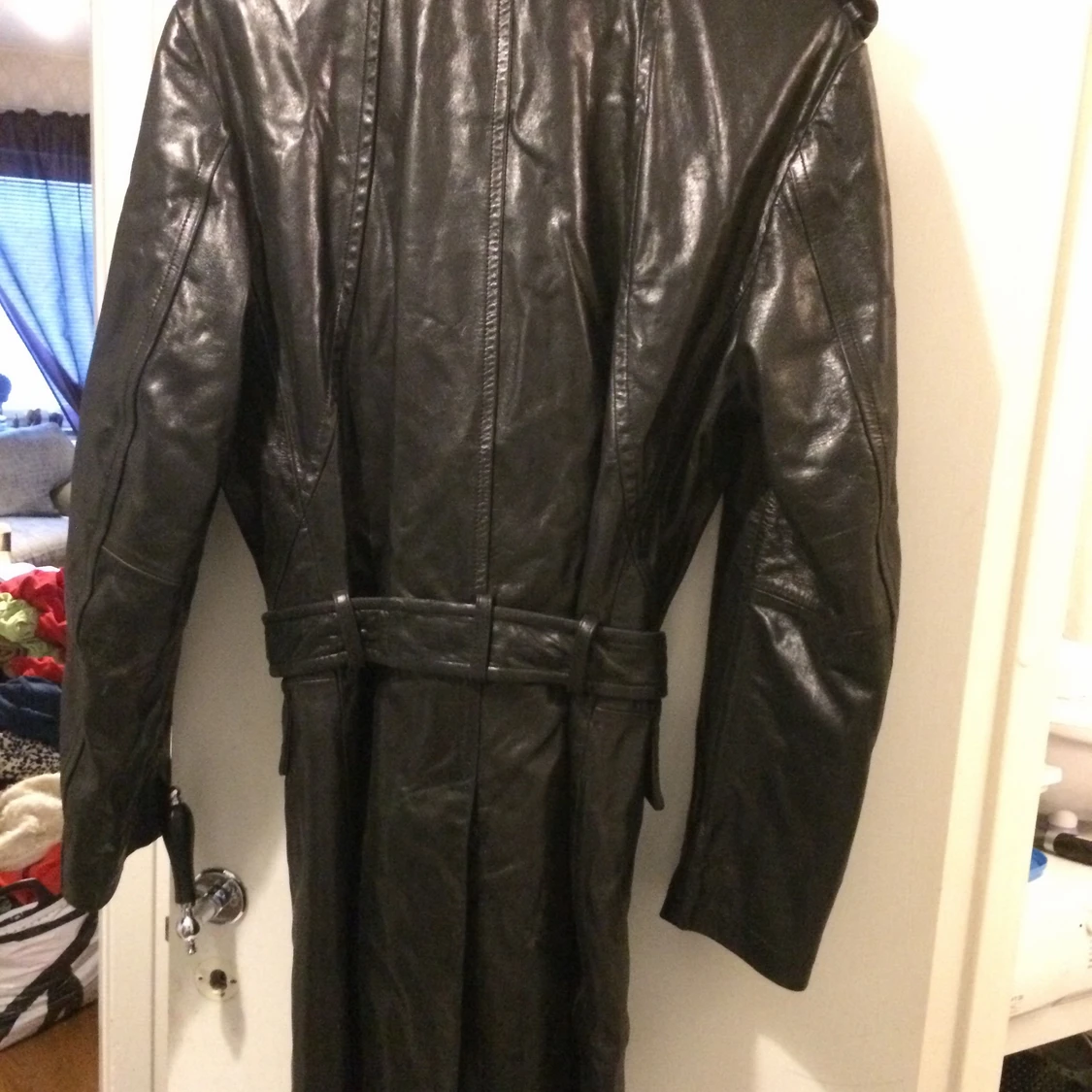 DKNY Trench Kappa i äkta skinn! - 91