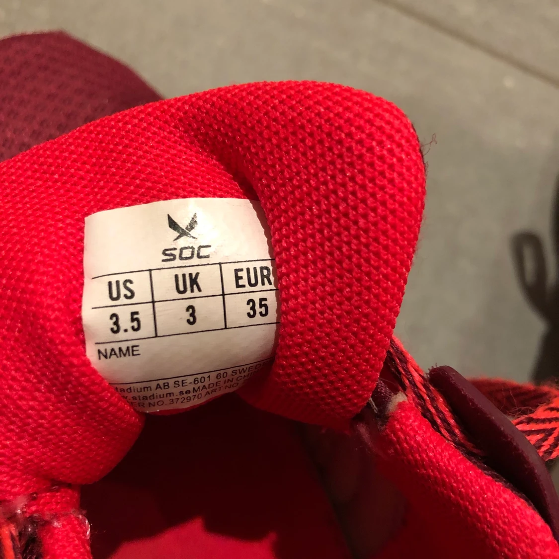 SOC innegympaskor - 91