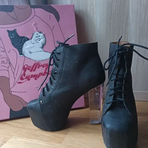 Jeffrey Campbell Lita stövletter (svart) - Storlek 36!