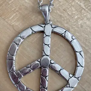 Silvermetall  Peace från indiska 