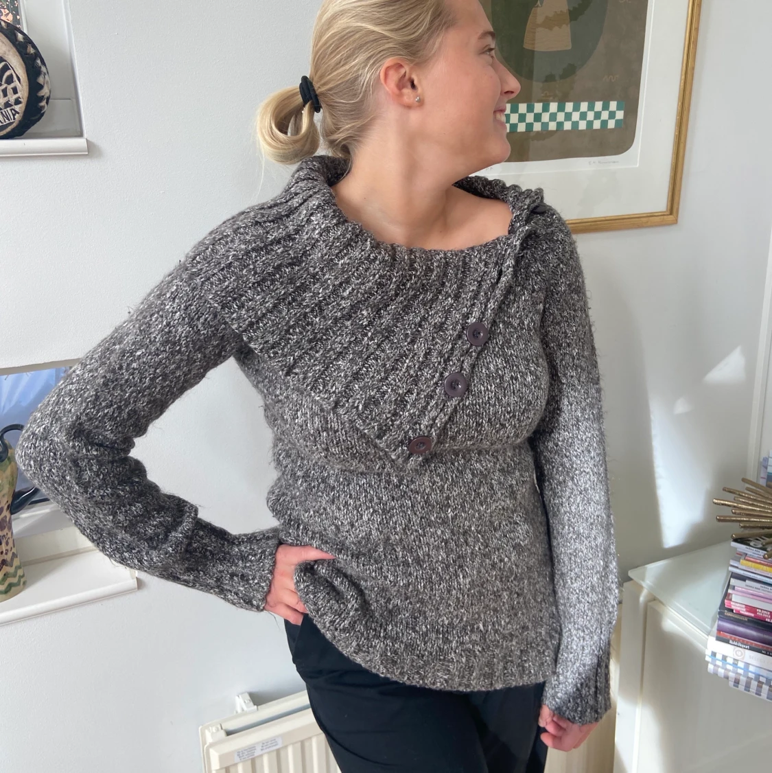 Stickad tröja  - 90