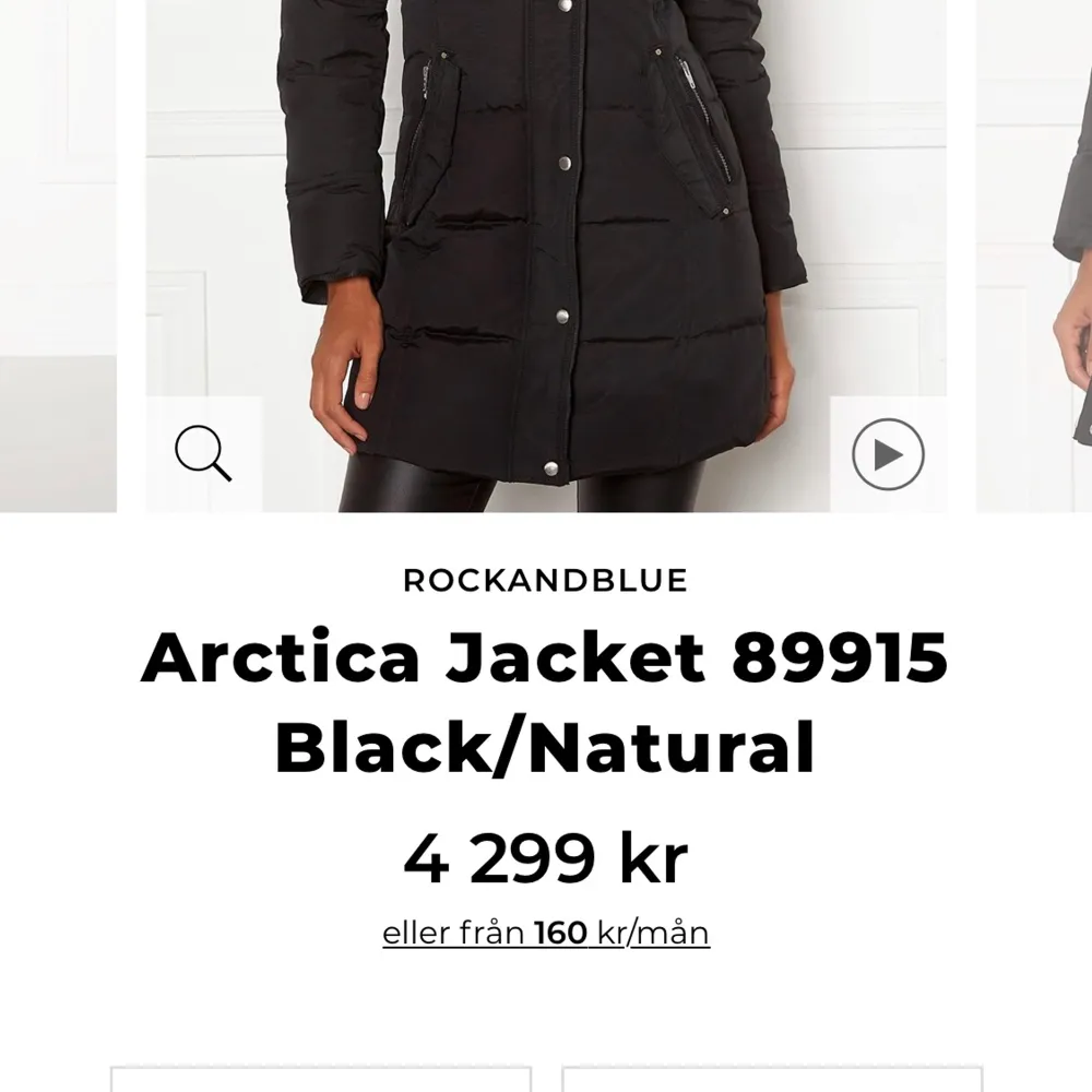 Intressekoll på min fina rock and blue jacka, modell ”arctica”. Nyskick. Nypris 4299kr. Jackor.