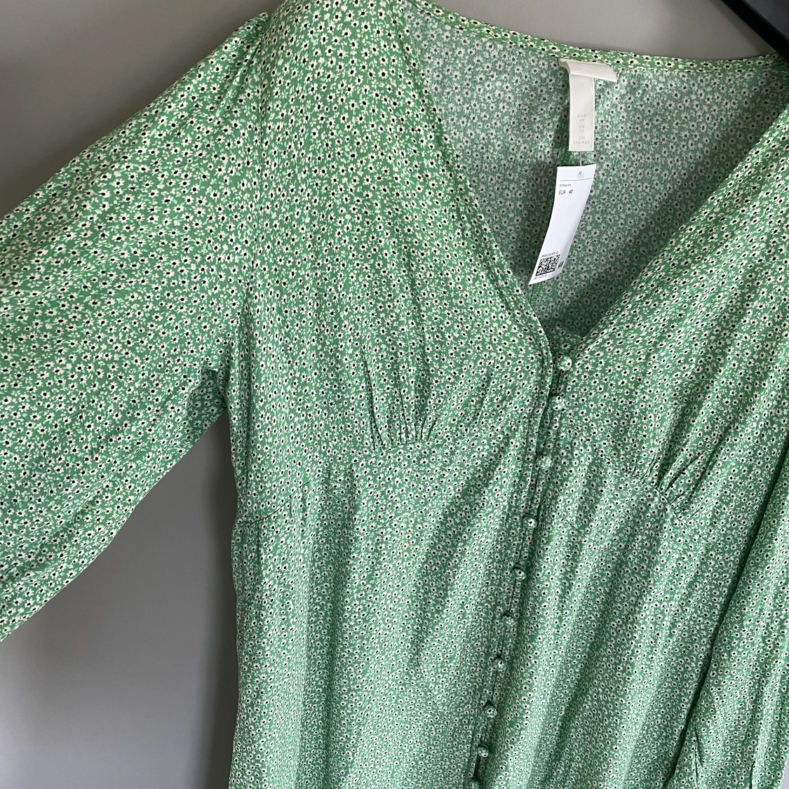 Grön Långklänning  - 90