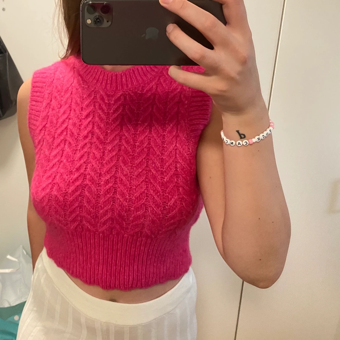 Stickad väst från Zara - 90