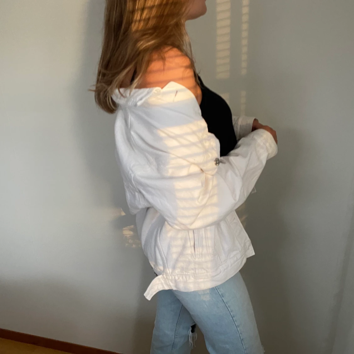 Overzise jeans jacka - 90