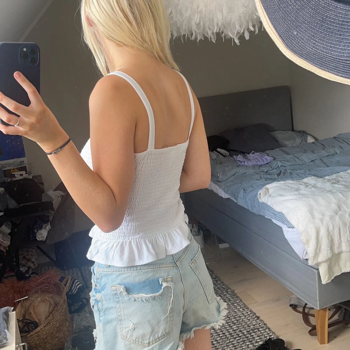 Ribbstickat linne - 91