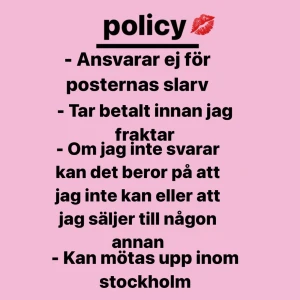 Policy - Min policy